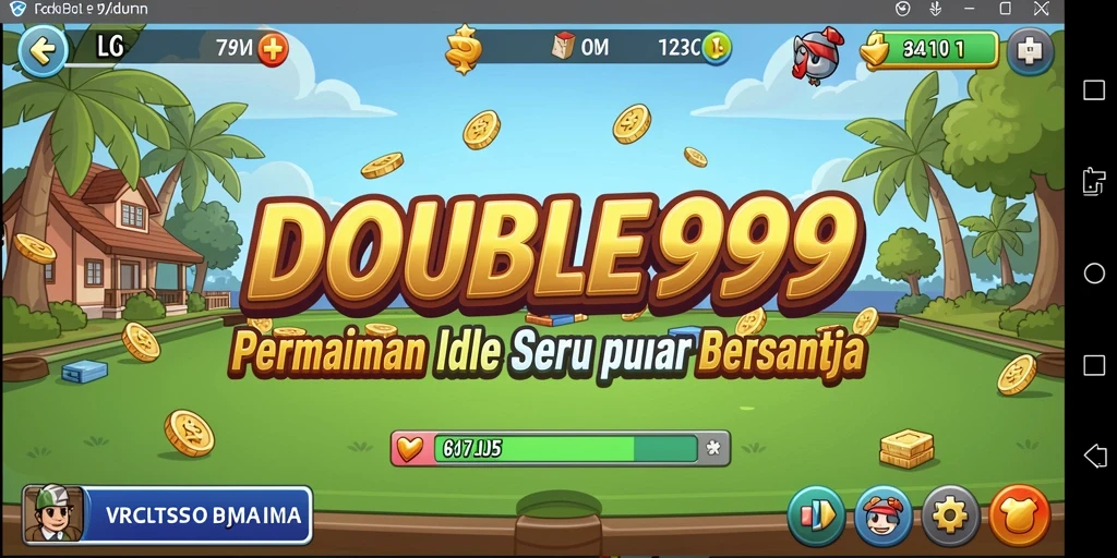 Tampilan gameplay DOUBLE999 yang menarik dan interaktif.