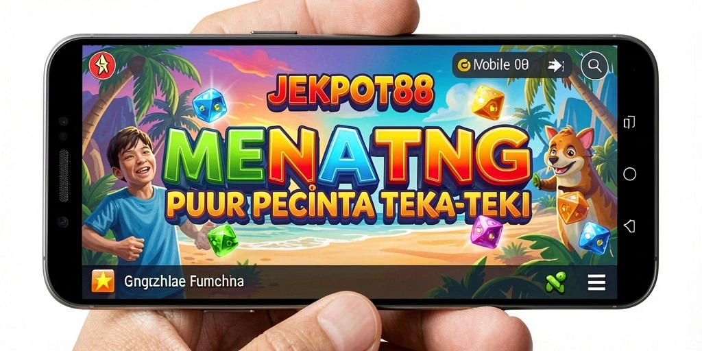Tangkapan layar utama JEKPOT88 menampilkan gameplay puzzle yang menarik.