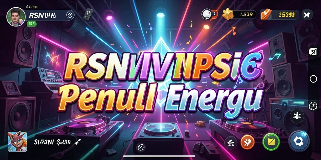 Tampilan gameplay RSNVIP6 dengan interaksi musik yang menarik.