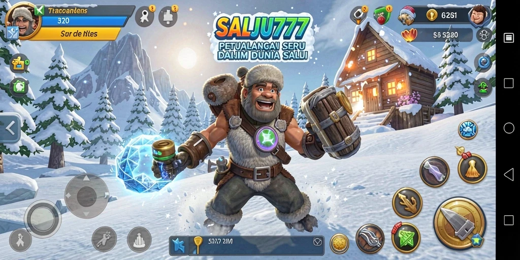 Tampilan gameplay SALJU777 yang menarik dan menghibur.