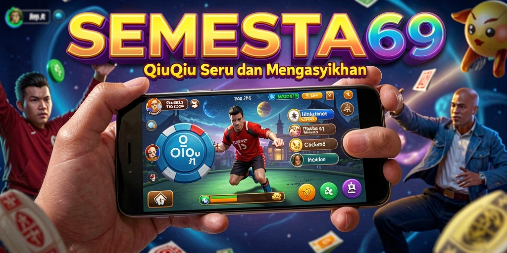 Gambaran menarik dari gameplay QiuQiu di SEMESTA69.